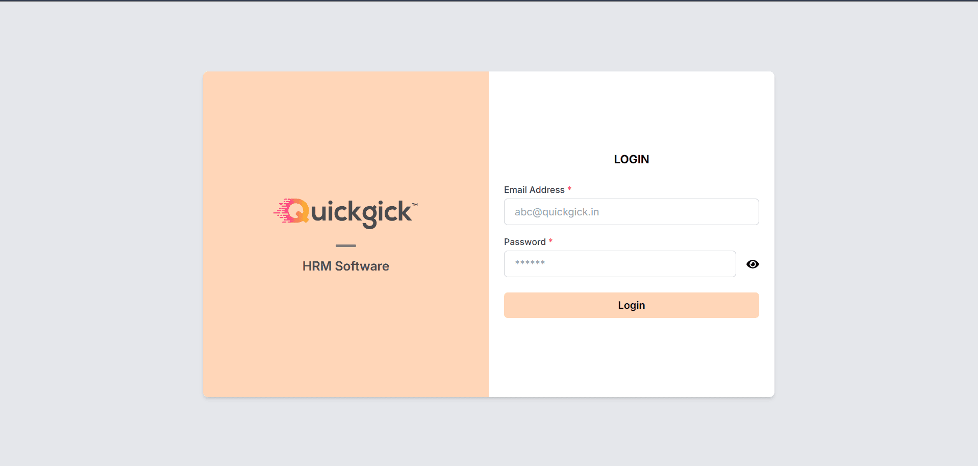 HRM Software - QuickGick