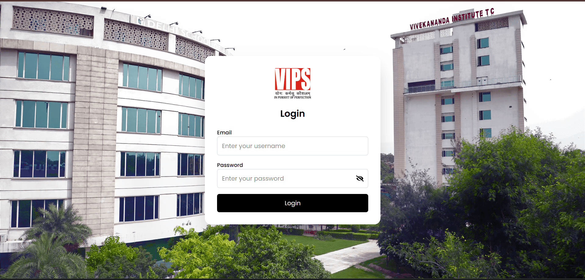 Visitor Management System (VMS) | VIPS-TC