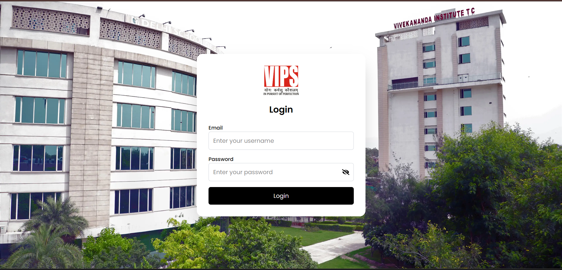 Visitor Management System (VMS) | VIPS-TC